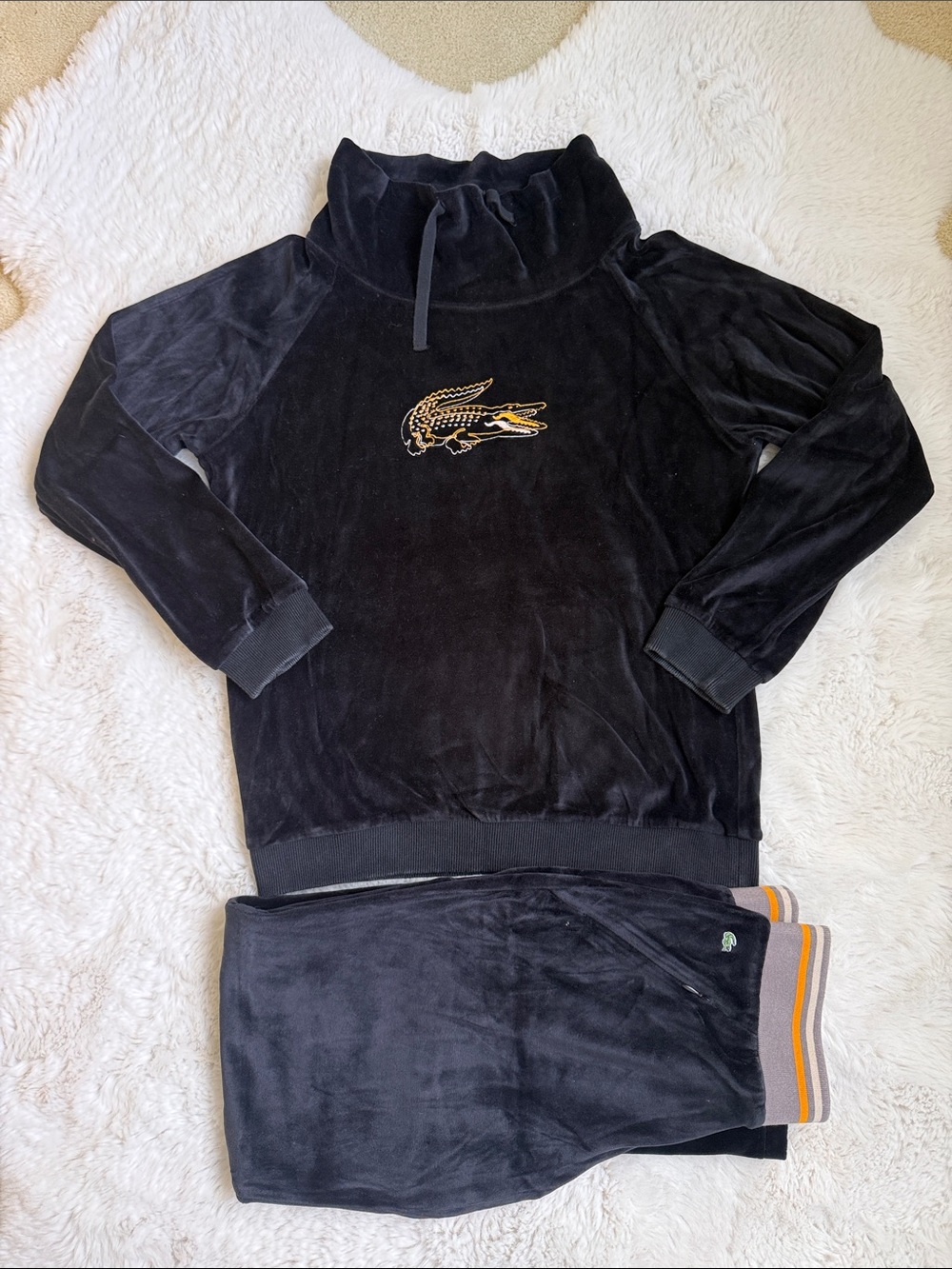 Lacoste Velour Tracksuit Set